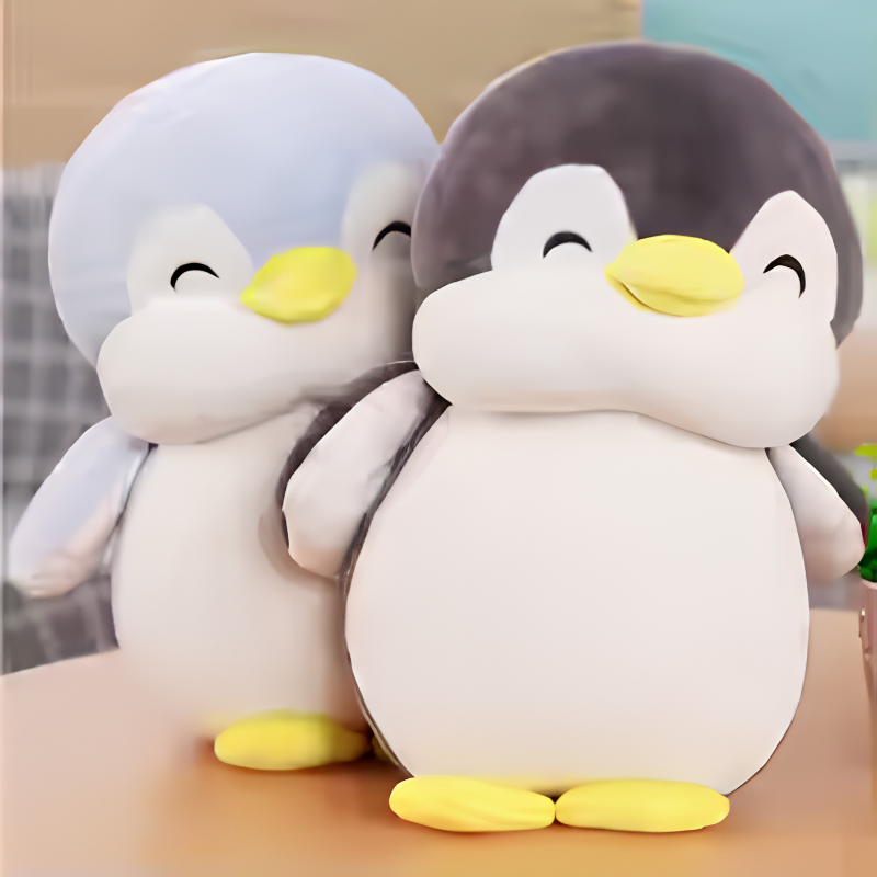 Cute plush penguin toy grey soft stuffed animal
Black penguin plush toy aesthetic gift Pakistan
Soft penguin stuffed toy Norfae collection
Cute penguin plush room decoration
Plush toy for kids and couples gift