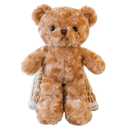 Brown teddy bear plush toy for kids

Ultra soft brown teddy bear stuffed toy

Cute teddy bear plush gift for children

Premium quality soft teddy bear close up

Kids plush teddy bear room décor