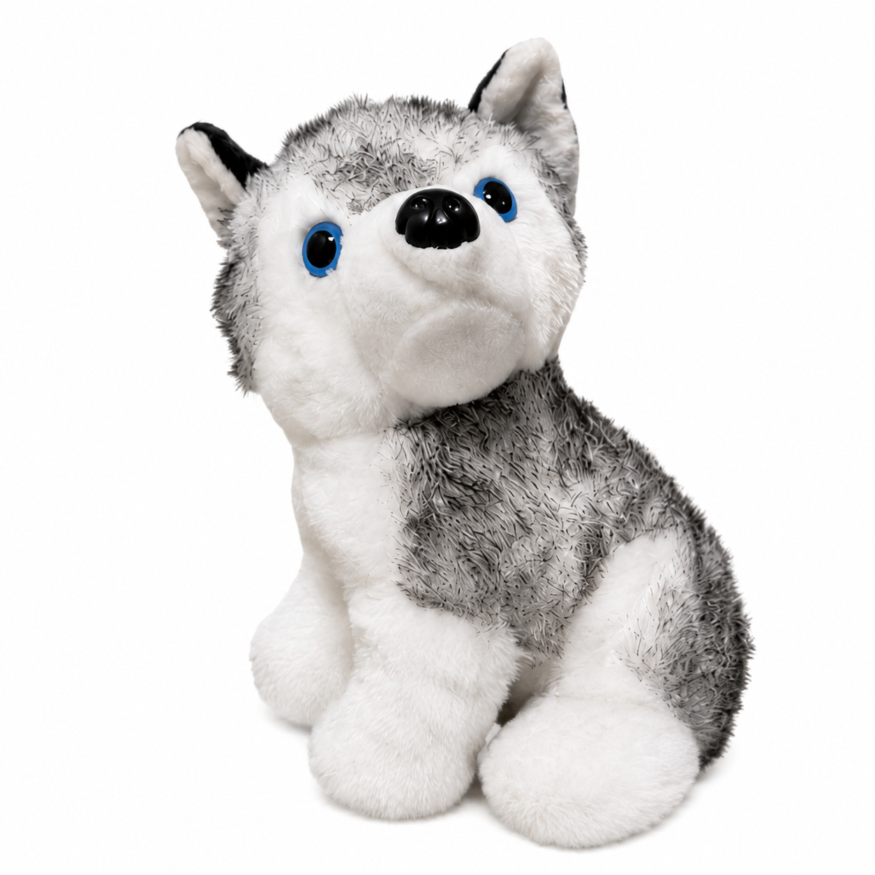 Cute Husky Dog Plush Toy – Soft Siberian Husky Stuffed Animal