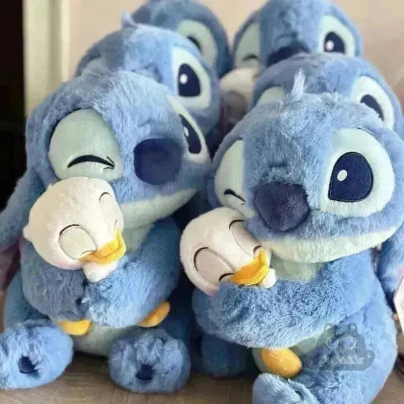 Cute stitch plush toy holding duck soft stuffed animal
Blue stitch plush toy with duck gift Pakistan
Premium stitch plush Norfae collection
Cute cartoon plush toy room decoration
Soft plush toy for kids and couples gift