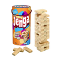 Jenga classic wooden block stacking game

Jenga wooden blocks tower game

Family stacking game Jenga

Portable Jenga wooden game set

BoardBox wooden games for family night