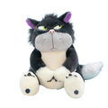 Lucifer cat plush toy grey and white

Chubby kitty plush teddy

Soft cat plush toy for kids

Cute grumpy style cat plush

Animal plush toy room décor