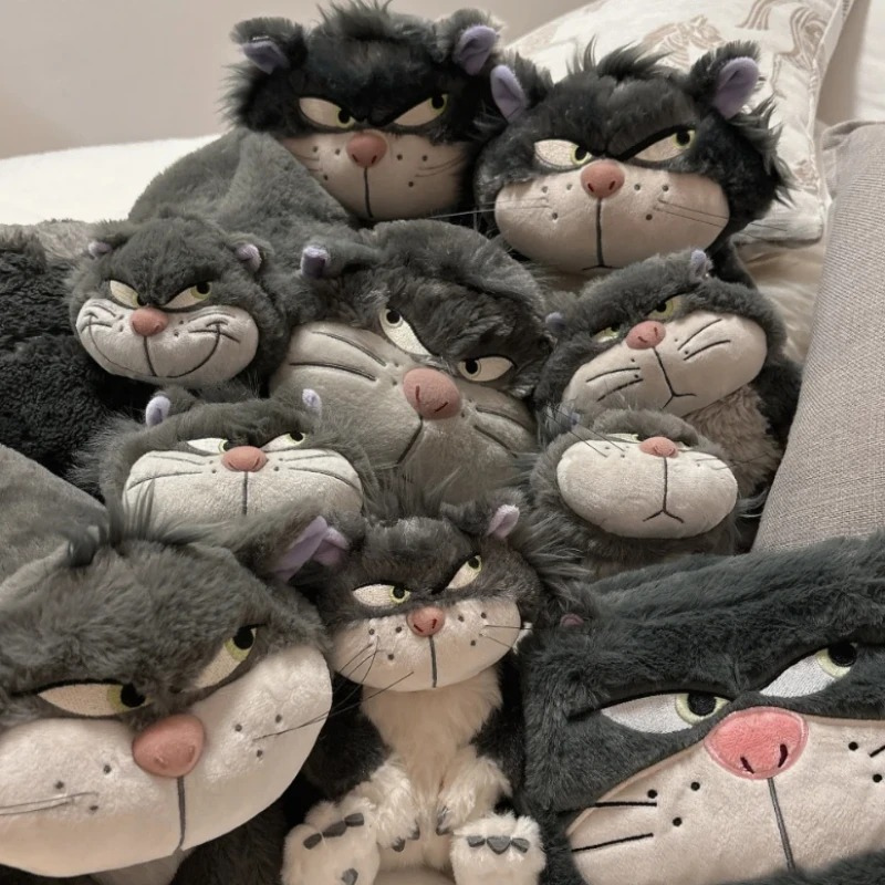 Lucifer cat plush toy grey and white

Lucifer kitty plush teddy

Lucifer  cat plush toy for kids

Cute Lucifer  style cat plush

Animal plush toy room décor