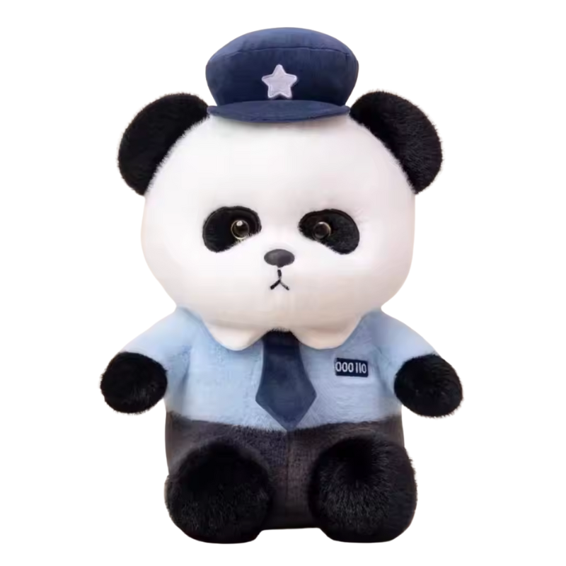 Officer Panda plush toy in police uniform

Ultra soft Officer Panda stuffed toy

Panda plush wearing police dress

Kids Officer Panda plush toy

Premium quality panda plush toy close up