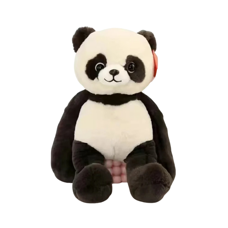 Peek-a-Boo Panda plush toy soft stuffed for kids

Ultra soft black and white panda plush toy

Cute panda plush toy for gifting

Kids soft plush Peek-a-Boo Panda cuddle toy

Premium quality panda plush nursery décor