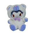 Snowy bow kitty plush toy white and blue

Cute winter plush teddy with bow

Soft kitty plush toy for kids

Aesthetic white plush toy décor

Cozy winter plush toy close-up