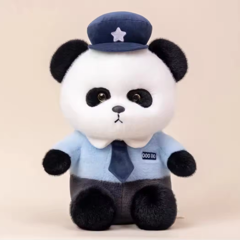 Officer Panda plush toy in police uniform

Ultra soft Officer Panda stuffed toy

Panda plush wearing police dress

Kids Officer Panda plush toy

Premium quality panda plush toy close up