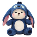 blue bunny hood plush toy

cute white bear in blue bunny hood

kawaii blue plush doll

soft bunny costume stuffed toy